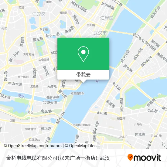 金桥电线电缆有限公司(汉来广场一街店)地图