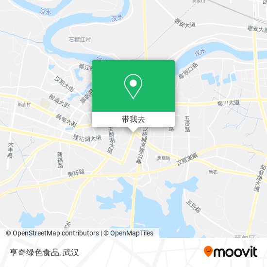 亨奇绿色食品地图