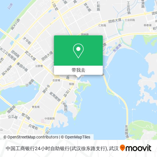 中国工商银行24小时自助银行(武汉徐东路支行)地图
