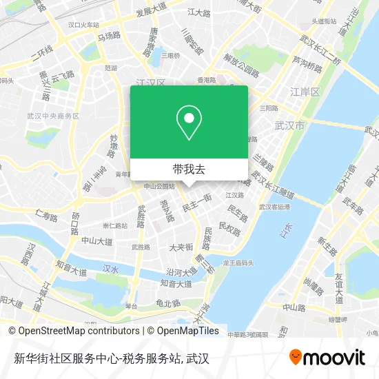 新华街社区服务中心-税务服务站地图