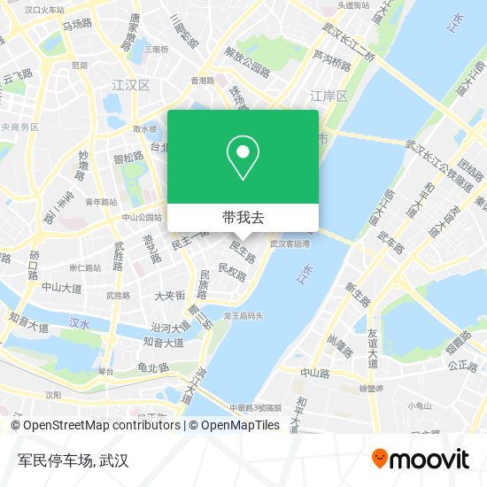 军民停车场地图