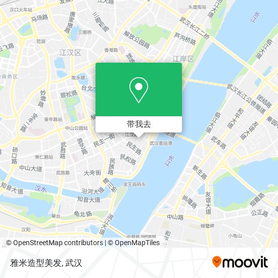 雅米造型美发地图