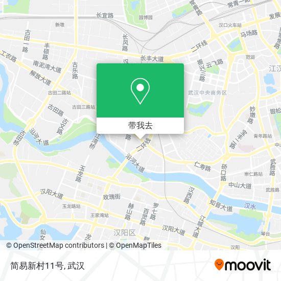 简易新村11号地图