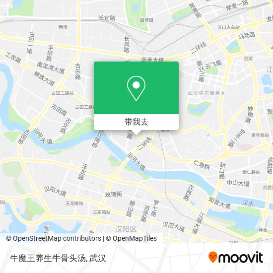 牛魔王养生牛骨头汤地图