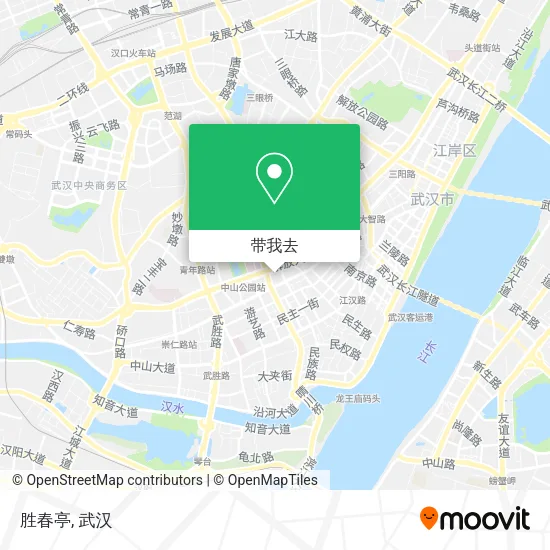 胜春亭地图