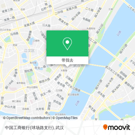 中国工商银行(球场路支行)地图
