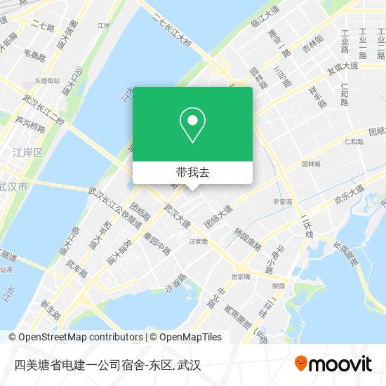 四美塘省电建一公司宿舍-东区地图