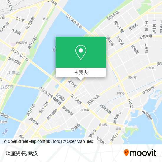 玖玺男装地图