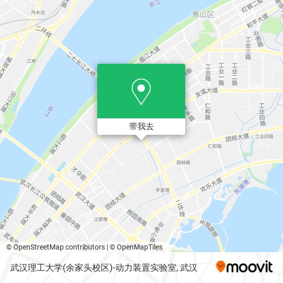 武汉理工大学(余家头校区)-动力装置实验室地图