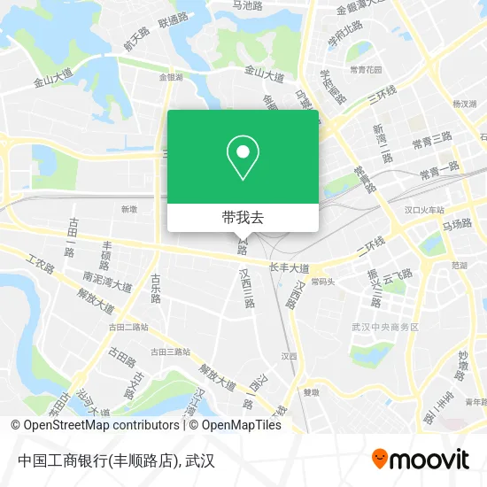 中国工商银行(丰顺路店)地图