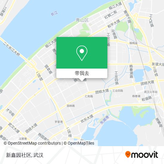 新鑫园社区地图