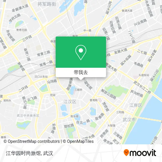 江华园时尚旅馆地图