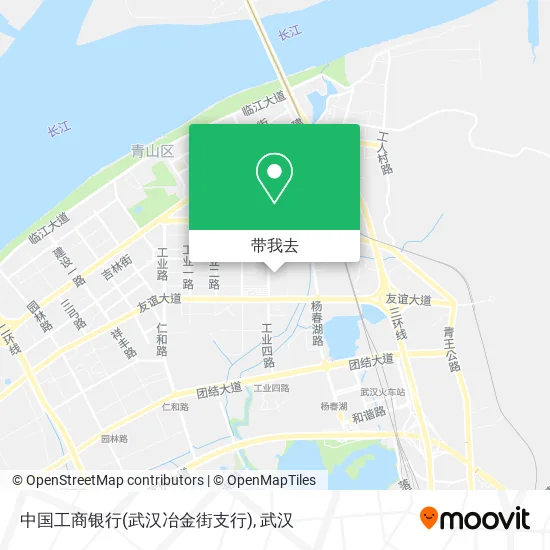 中国工商银行(武汉冶金街支行)地图