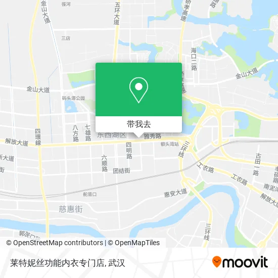 莱特妮丝功能内衣专门店地图