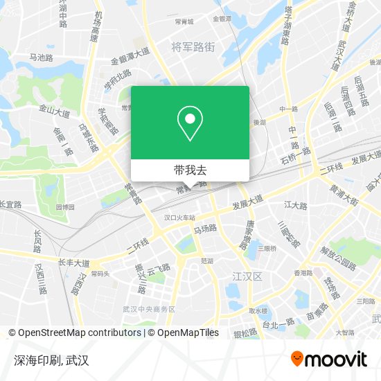 深海印刷地图