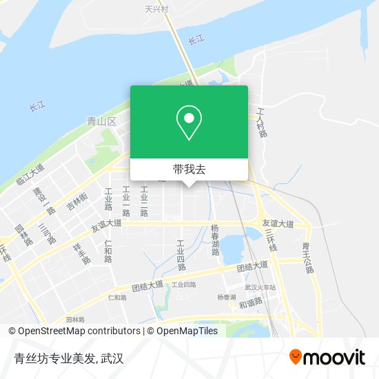 青丝坊专业美发地图