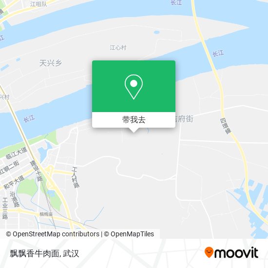 飘飘香牛肉面地图