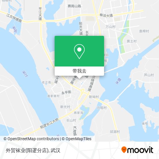 外贸袜业(阳逻分店)地图