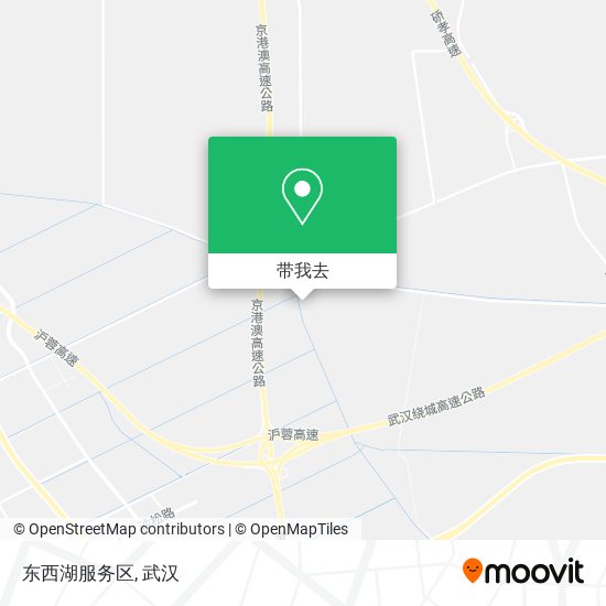 东西湖服务区地图