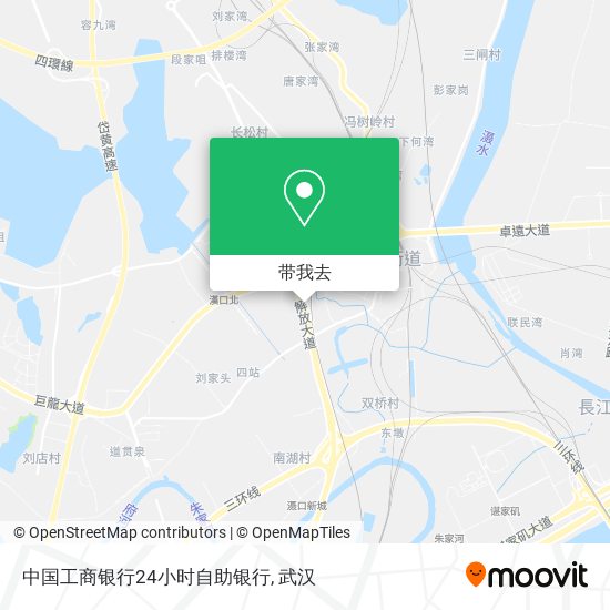 中国工商银行24小时自助银行地图
