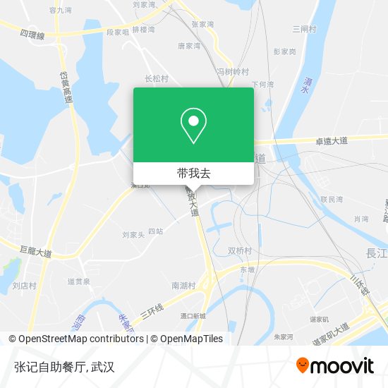 张记自助餐厅地图