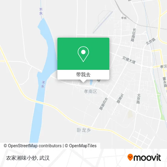 农家湘味小炒地图