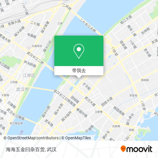 海海五金曰杂百货地图