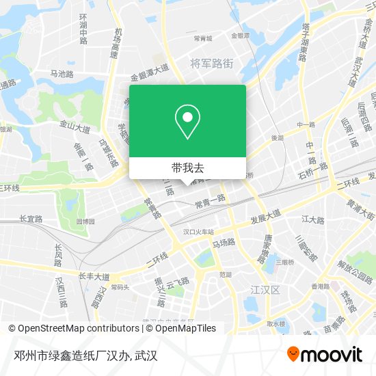 邓州市绿鑫造纸厂汉办地图
