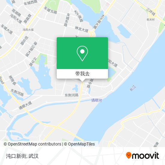 沌口新街地图