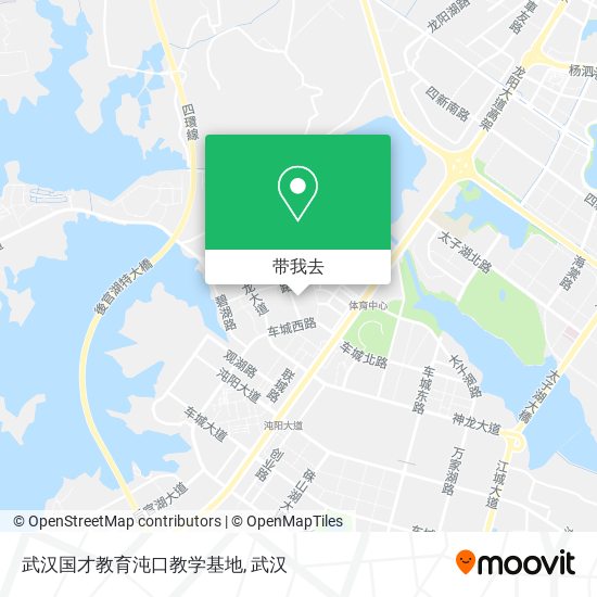 武汉国才教育沌口教学基地地图