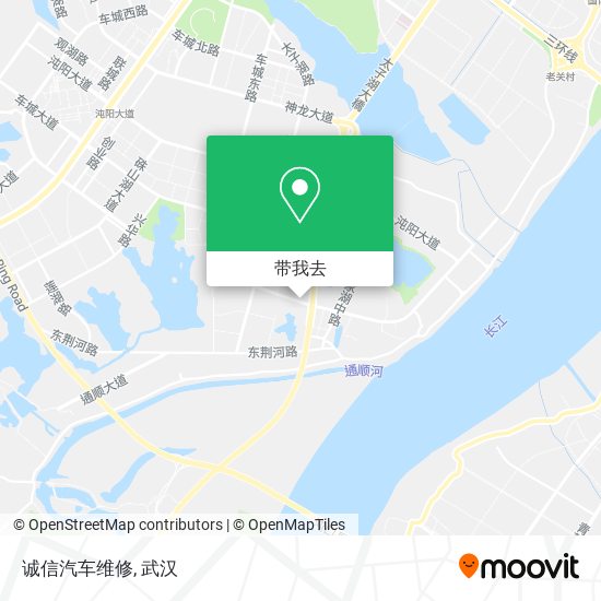 诚信汽车维修地图