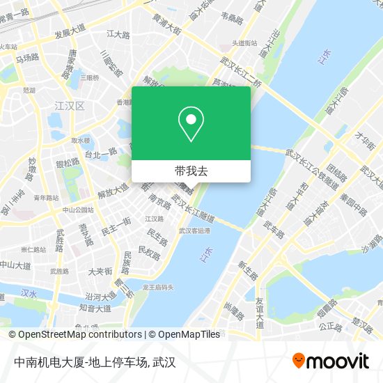 中南机电大厦-地上停车场地图