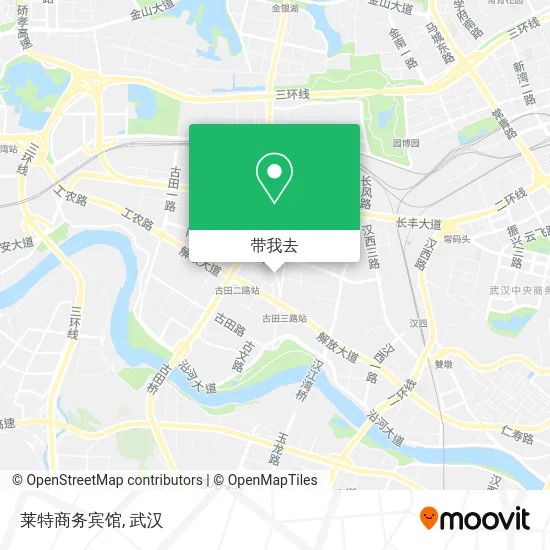 莱特商务宾馆地图