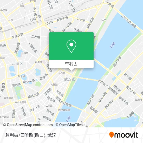 胜利街/四唯路(路口)地图