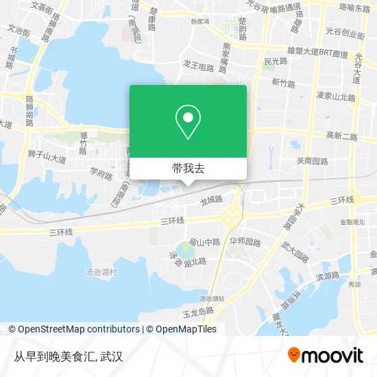 从早到晚美食汇地图