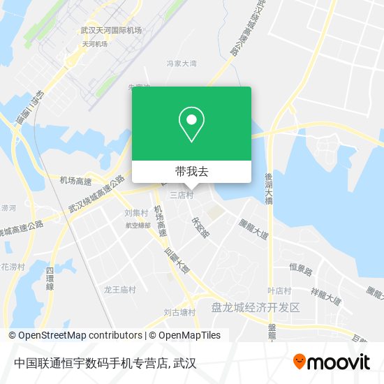 中国联通恒宇数码手机专营店地图