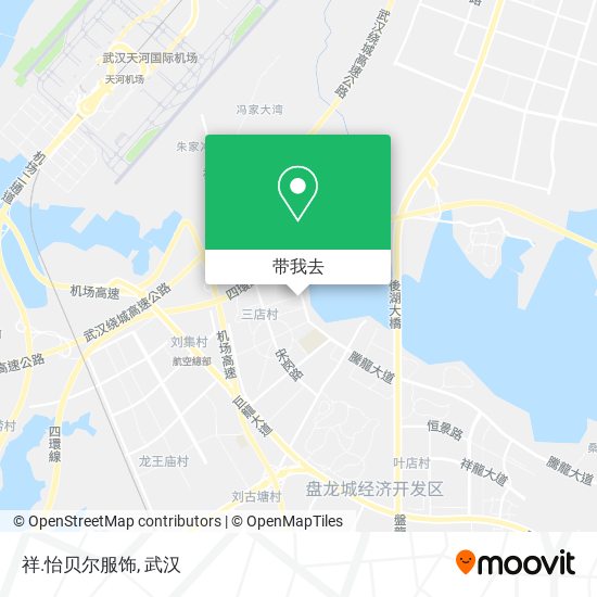 祥.怡贝尔服饰地图