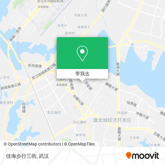 佳海步行三街地图