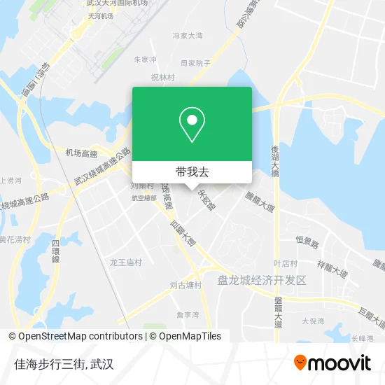 佳海步行三街地图