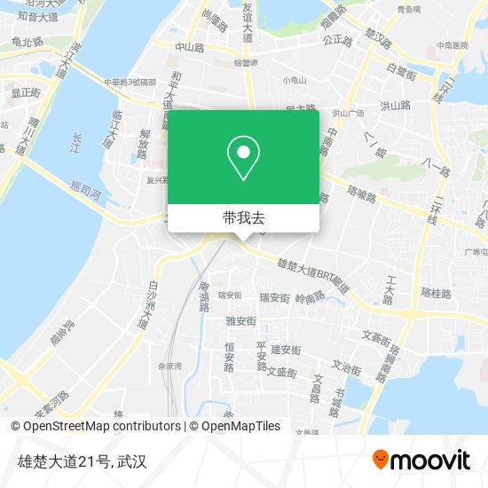 雄楚大道21号地图