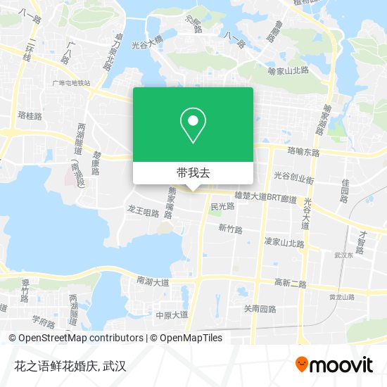 花之语鲜花婚庆地图
