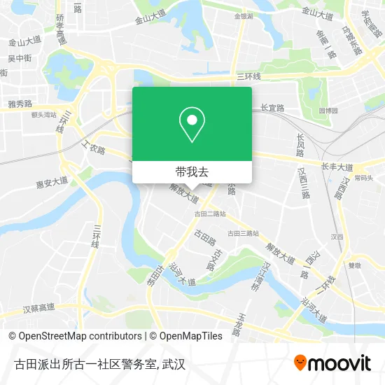 古田派出所古一社区警务室地图