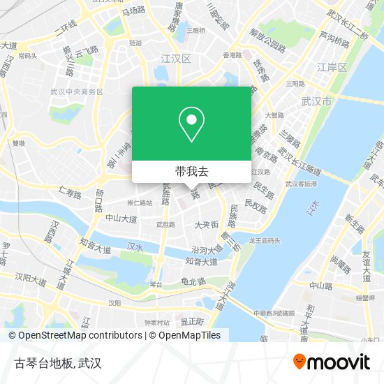 古琴台地板地图