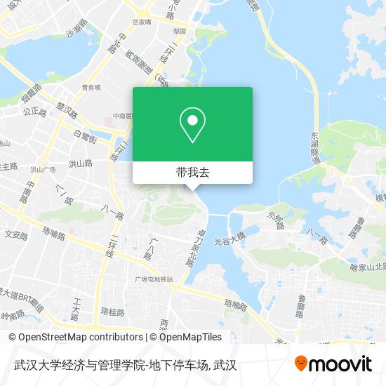 武汉大学经济与管理学院-地下停车场地图