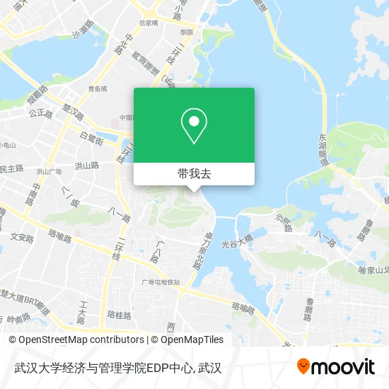武汉大学经济与管理学院EDP中心地图