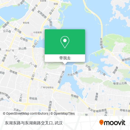 东湖东路与东湖南路交叉口地图