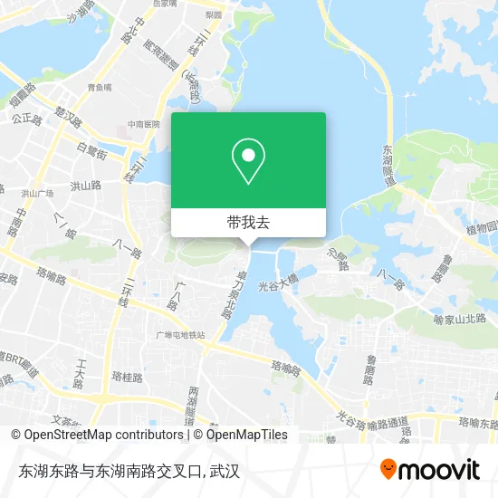东湖东路与东湖南路交叉口地图
