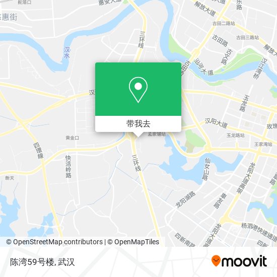 陈湾59号楼地图