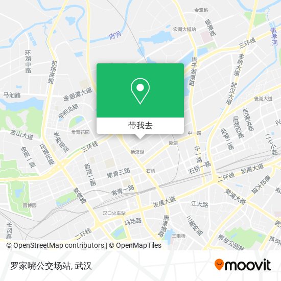 罗家嘴公交场站地图