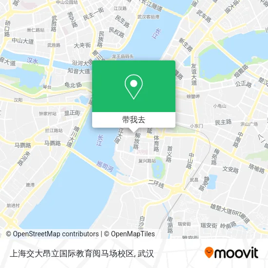 上海交大昂立国际教育阅马场校区地图